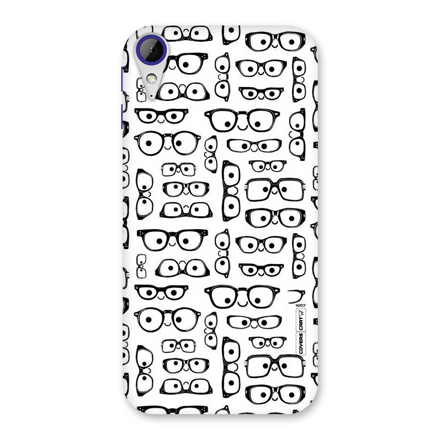 Nerdy Specs Back Case for Desire 830