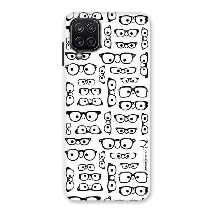 Nerdy Specs Back Case for Galaxy A12