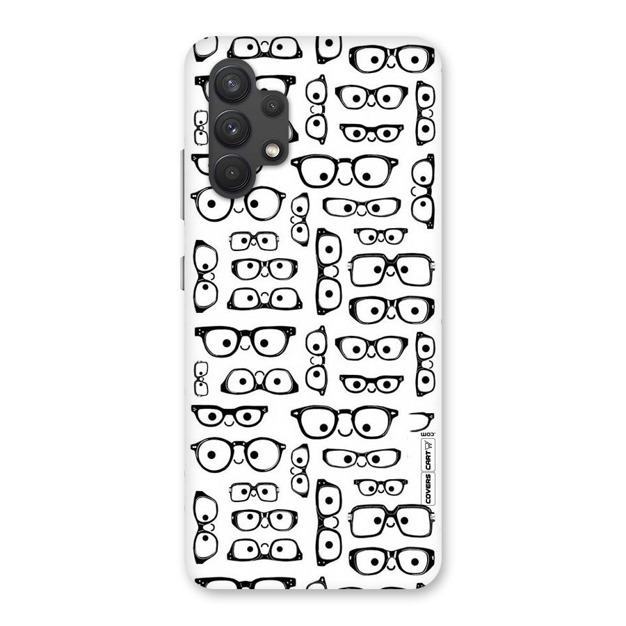 Nerdy Specs Back Case for Galaxy A32