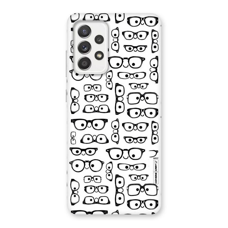Nerdy Specs Back Case for Galaxy A52