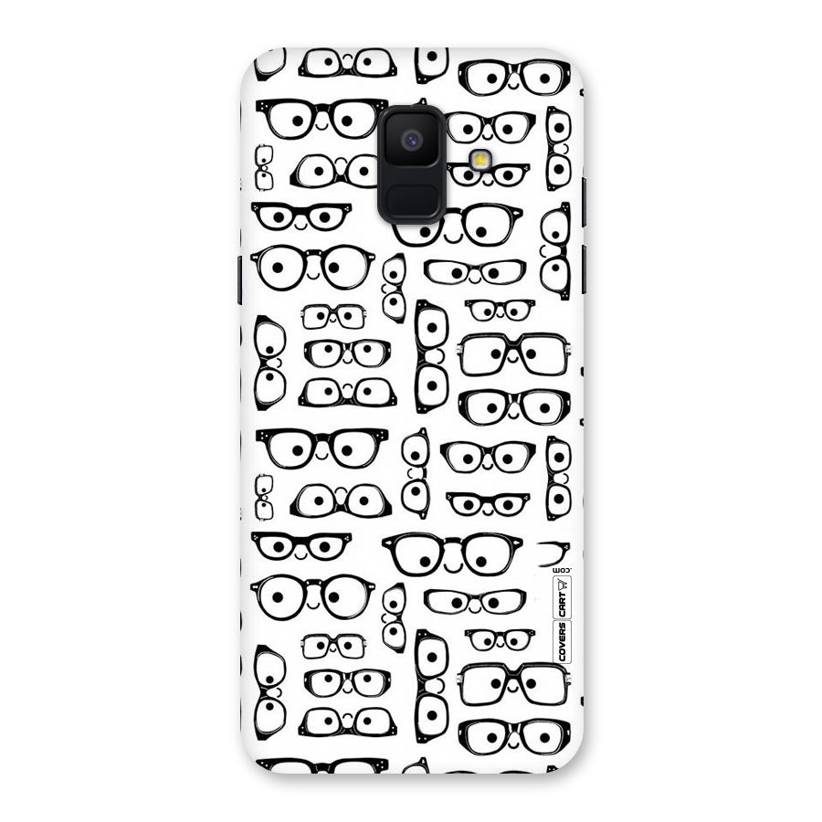 Nerdy Specs Back Case for Galaxy A6 (2018)