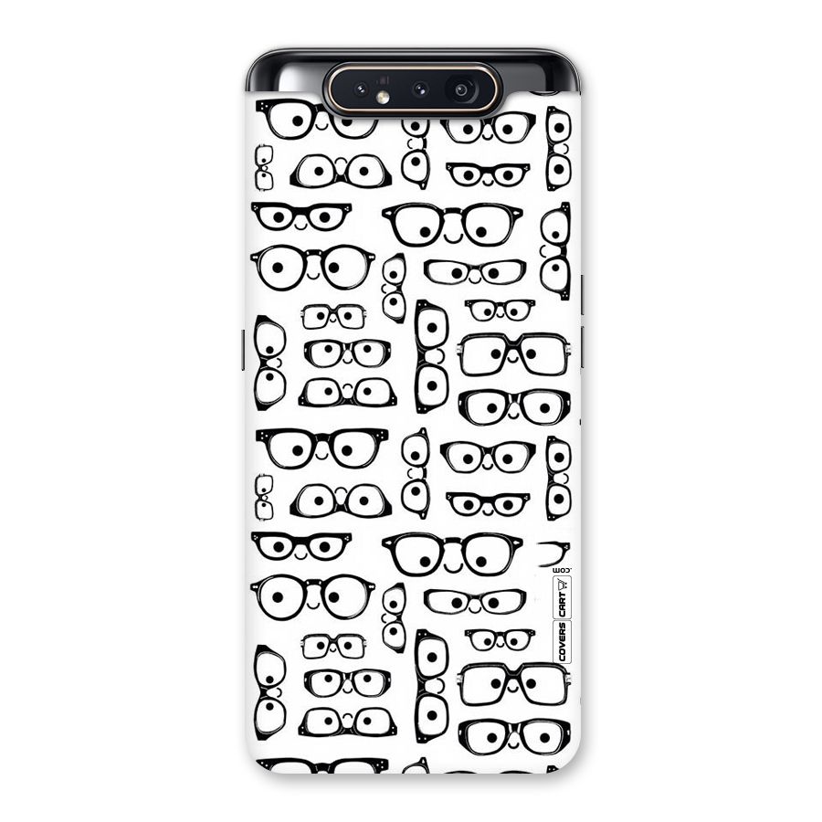 Nerdy Specs Back Case for Galaxy A80