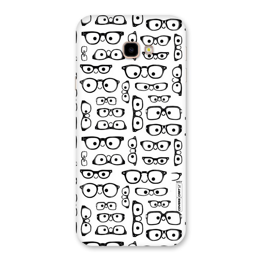Nerdy Specs Back Case for Galaxy J4 Plus