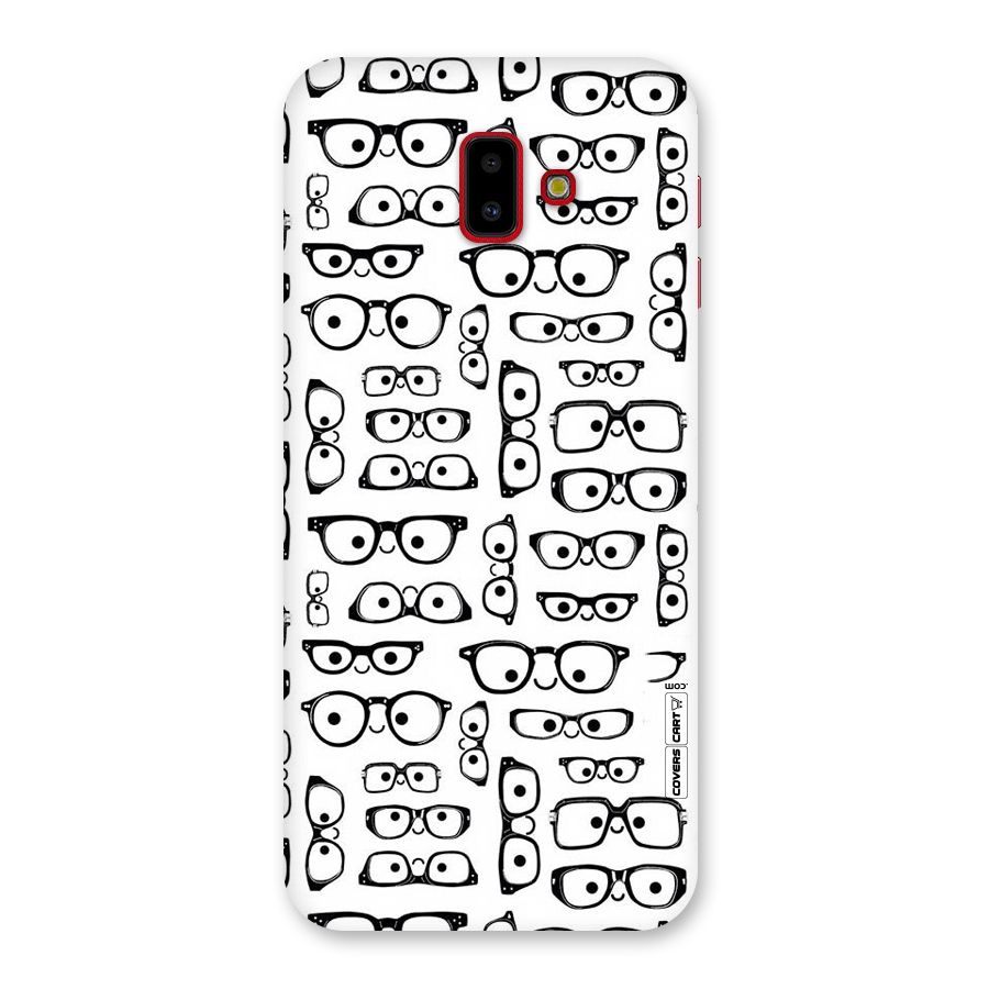 Nerdy Specs Back Case for Galaxy J6 Plus