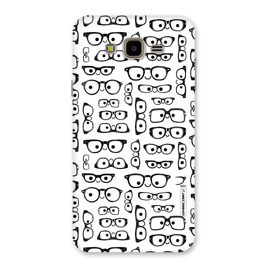 Nerdy Specs Back Case for Galaxy J7 Nxt