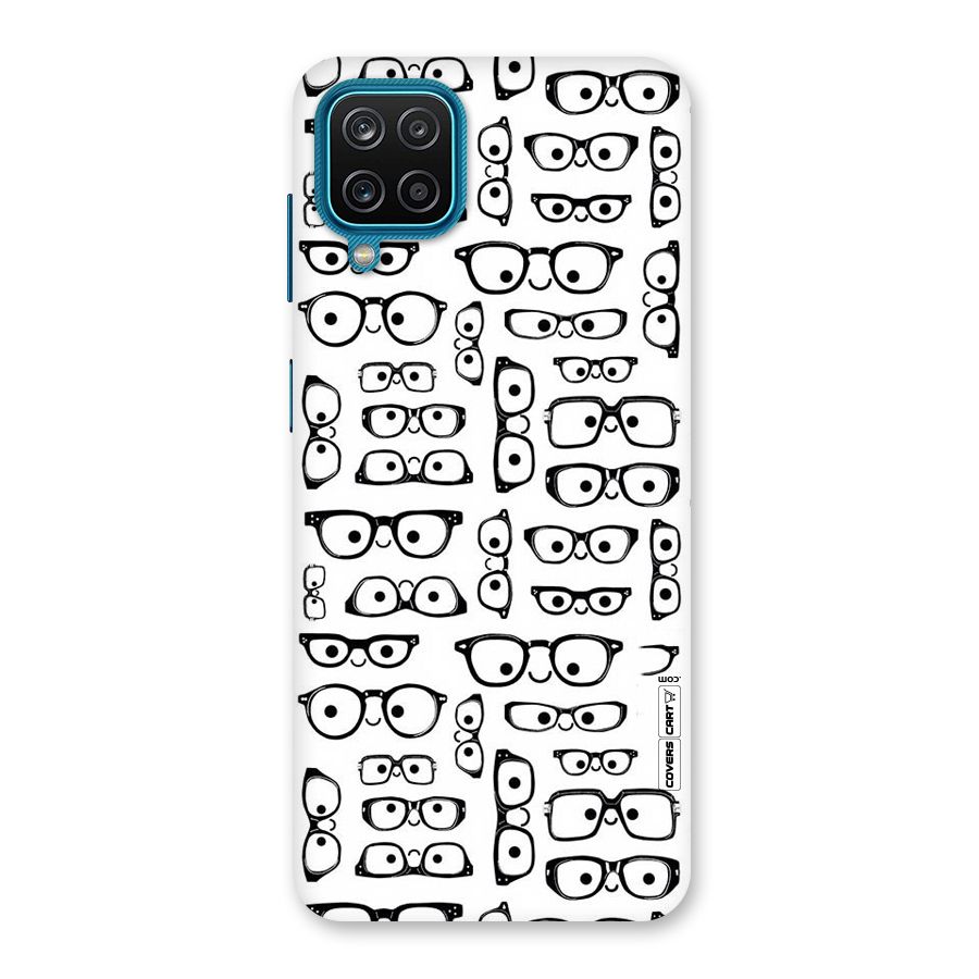 Nerdy Specs Back Case for Galaxy M12