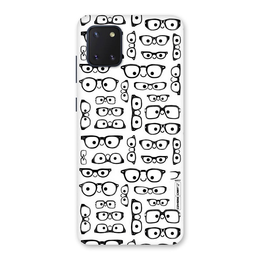 Nerdy Specs Back Case for Galaxy Note 10 Lite