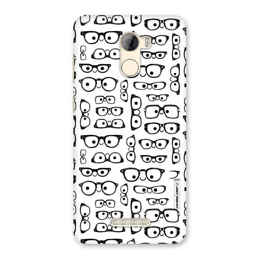 Nerdy Specs Back Case for Gionee A1 LIte