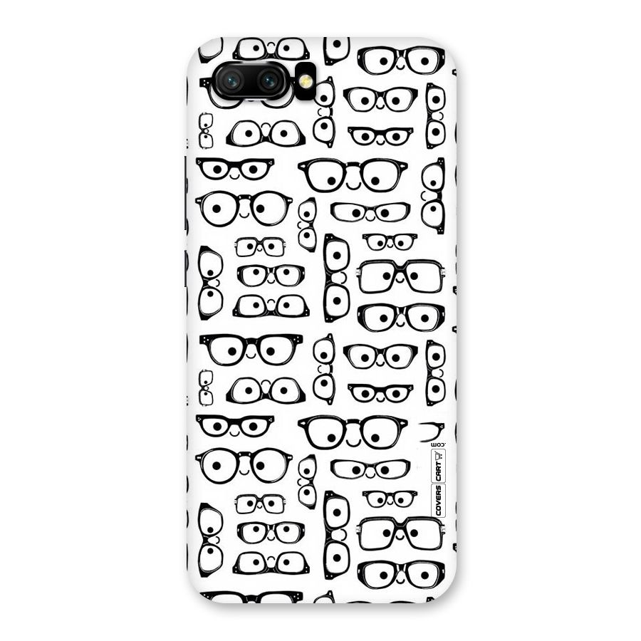 Nerdy Specs Back Case for Honor 10