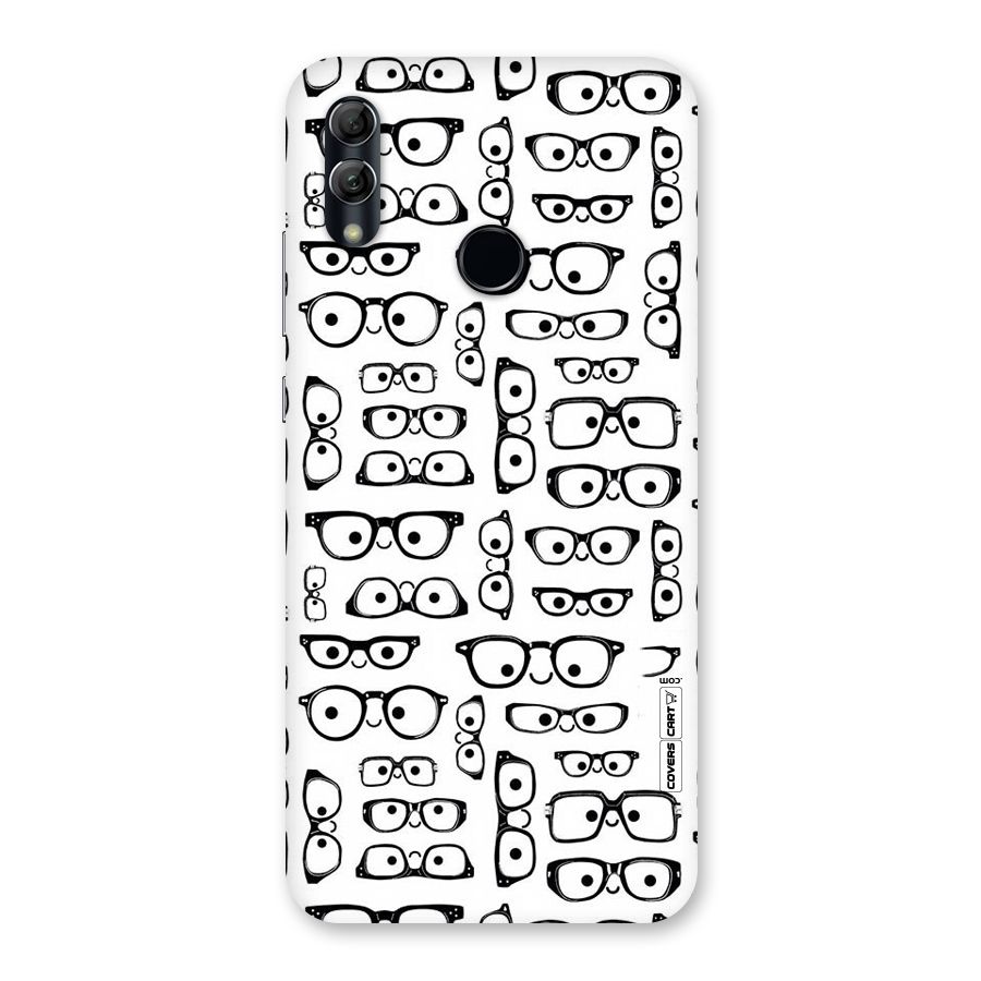 Nerdy Specs Back Case for Honor 10 Lite
