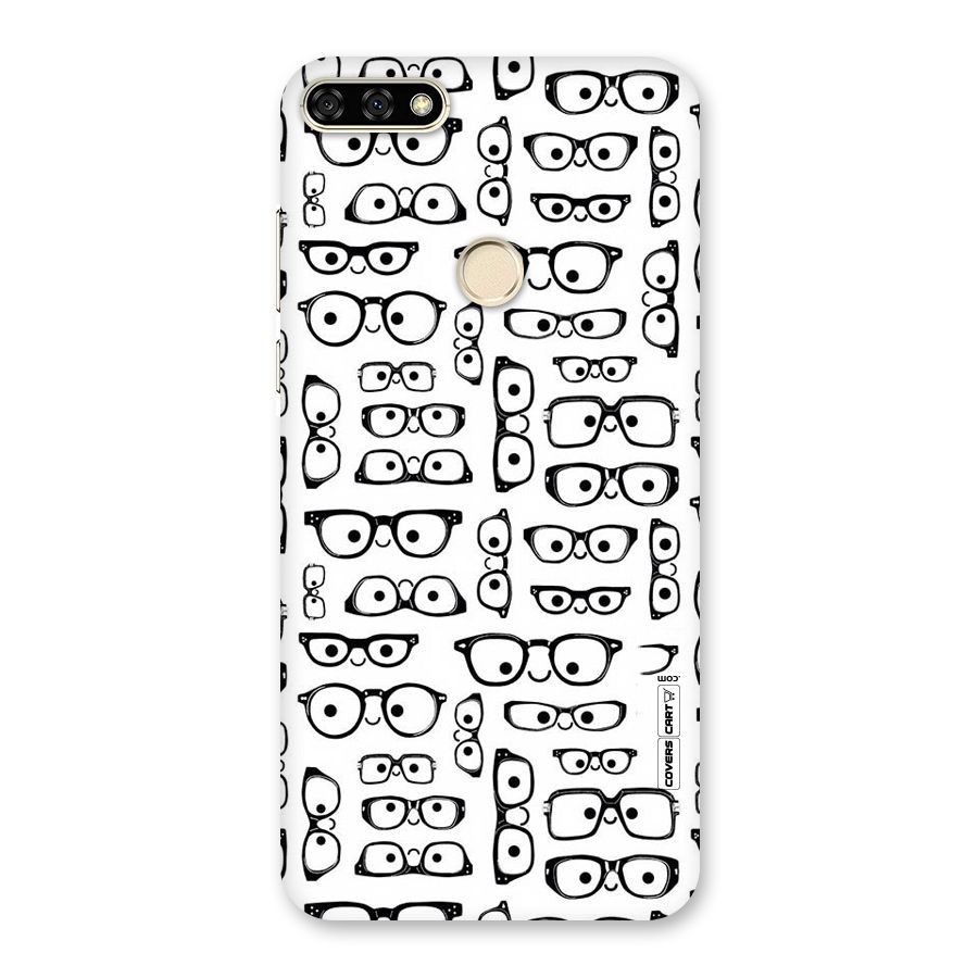 Nerdy Specs Back Case for Honor 7A