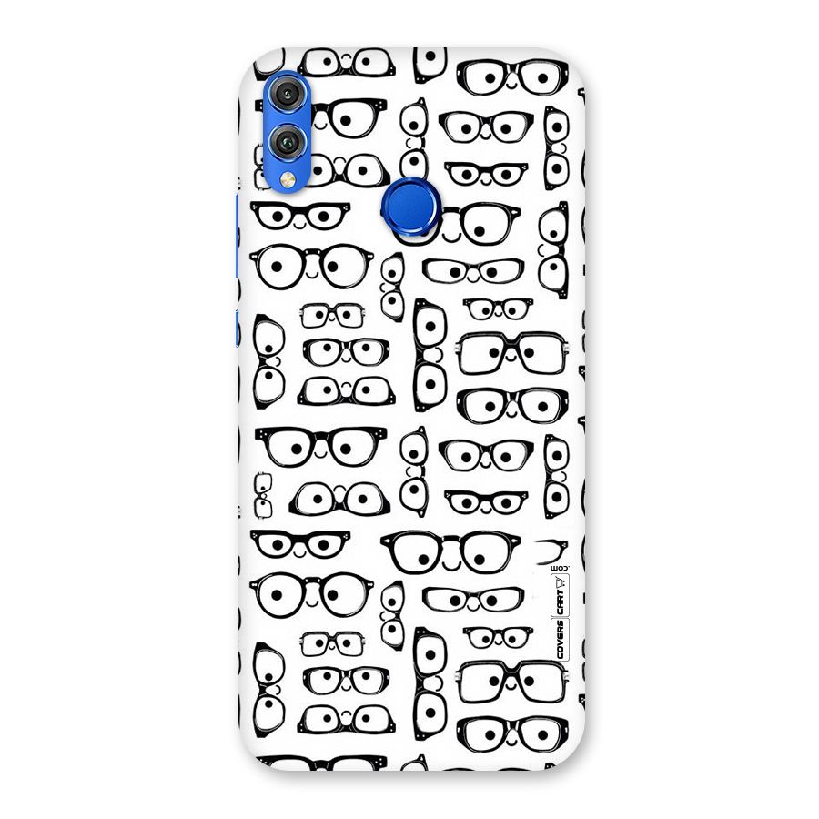 Nerdy Specs Back Case for Honor 8X