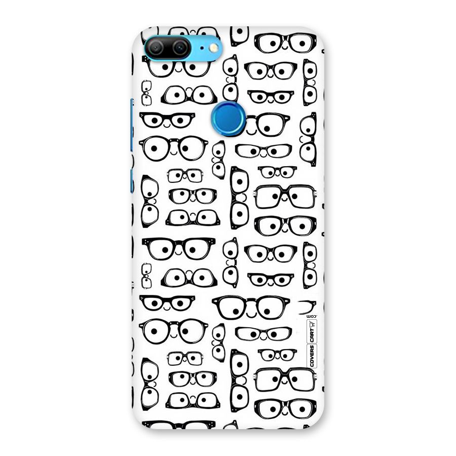 Nerdy Specs Back Case for Honor 9 Lite
