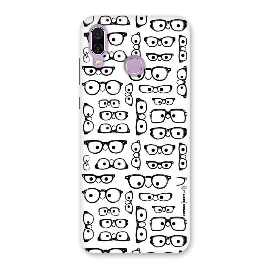 Nerdy Specs Back Case for Honor Play