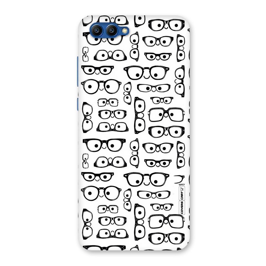 Nerdy Specs Back Case for Honor View 10