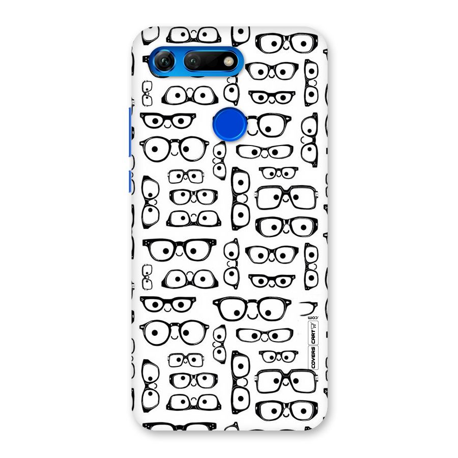Nerdy Specs Back Case for Honor View 20