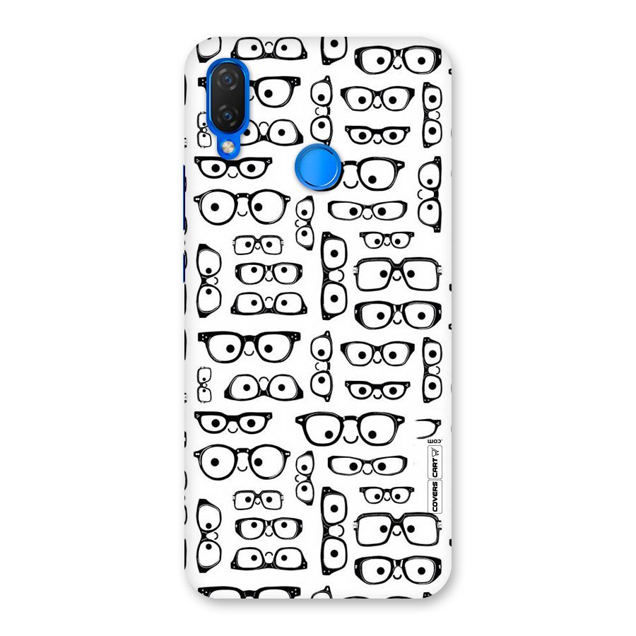 Nerdy Specs Back Case for Huawei Nova 3i