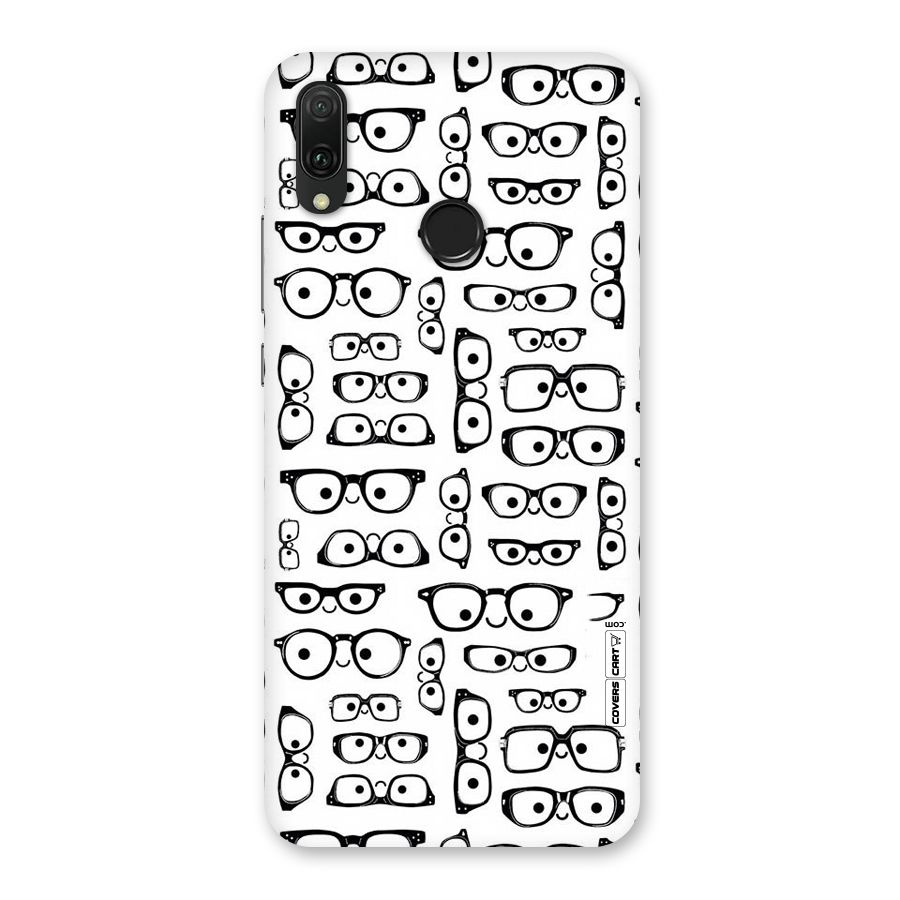 Nerdy Specs Back Case for Huawei Y9 (2019)