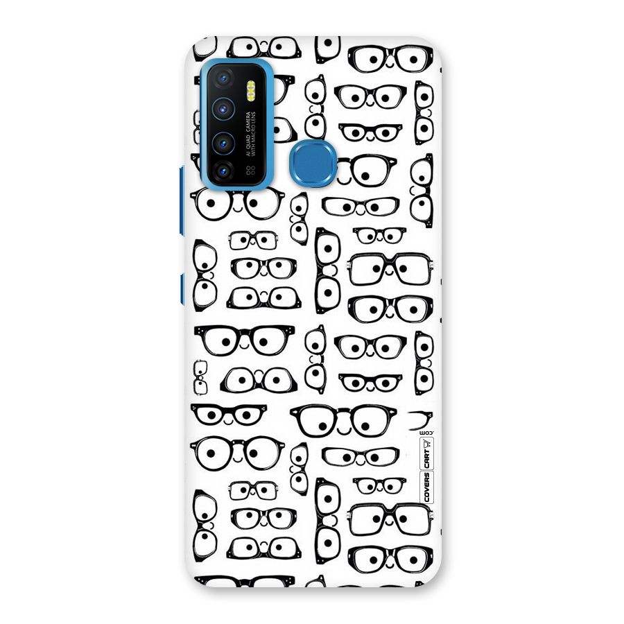 Nerdy Specs Back Case for Infinix Hot 9