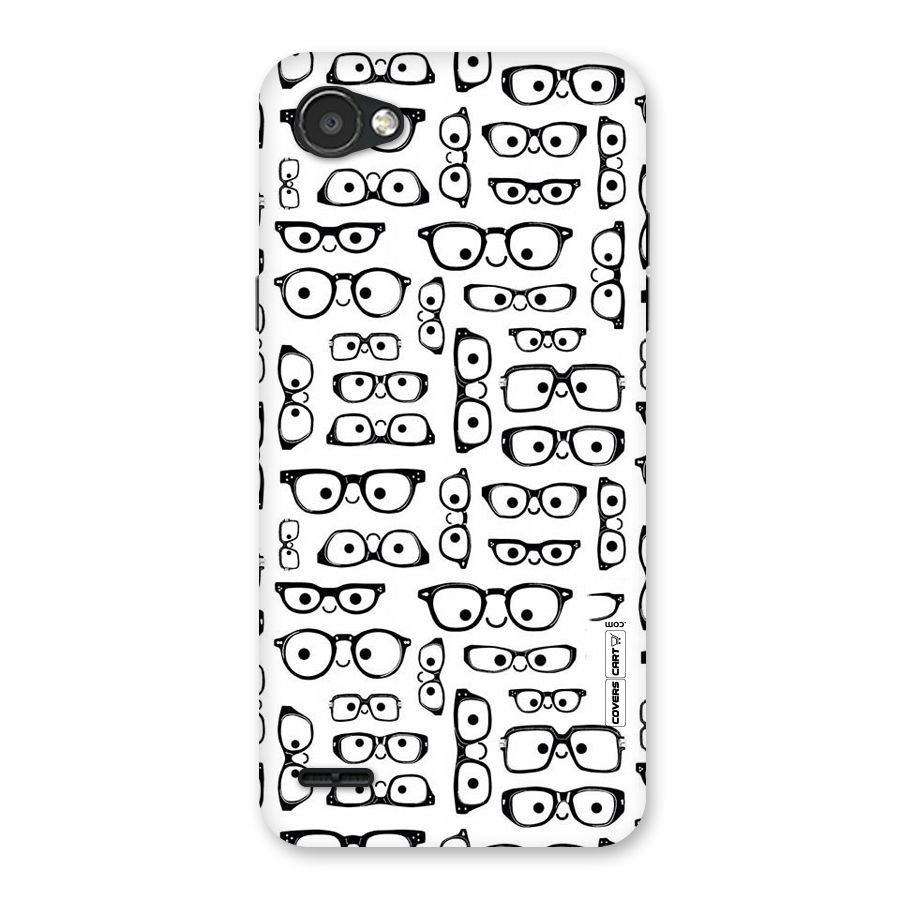 Nerdy Specs Back Case for LG Q6