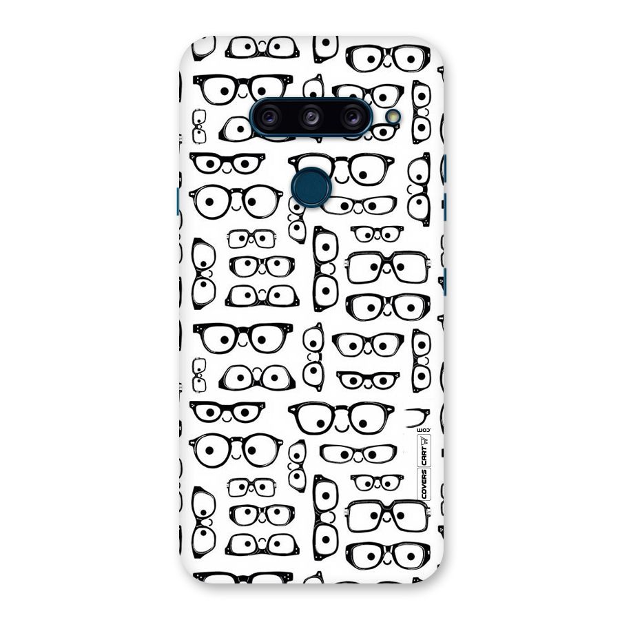 Nerdy Specs Back Case for LG  V40 ThinQ
