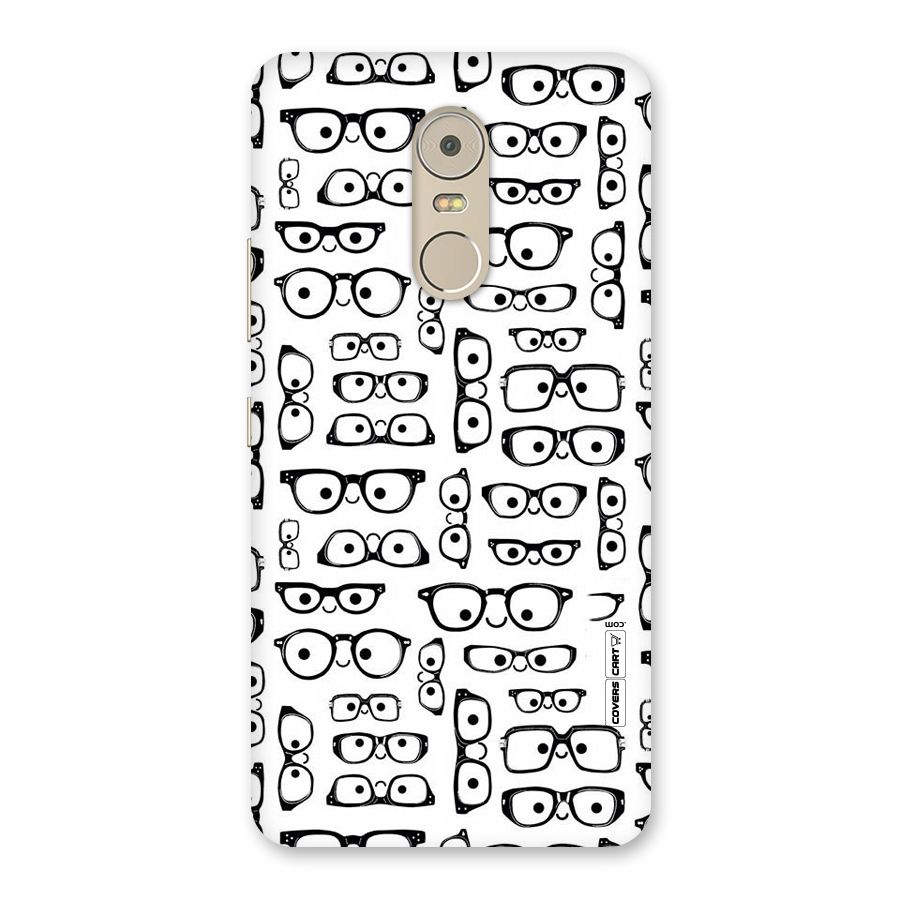 Nerdy Specs Back Case for Lenovo K6 Note