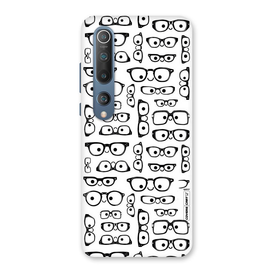 Nerdy Specs Back Case for Mi 10