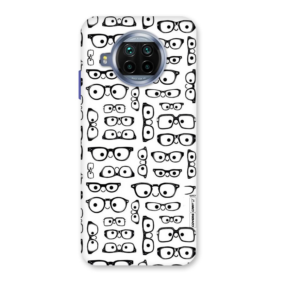 Nerdy Specs Back Case for Mi 10i