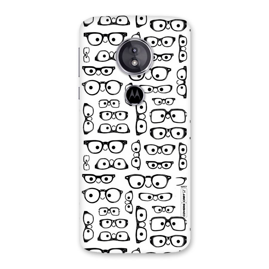 Nerdy Specs Back Case for Moto E5