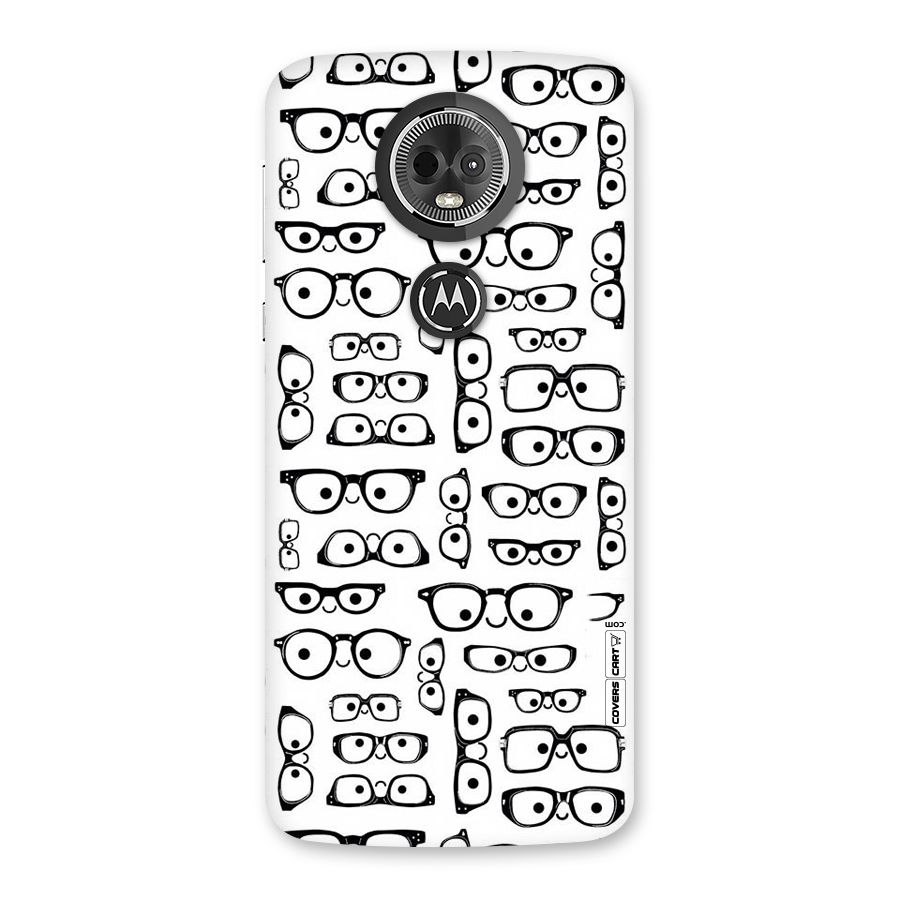 Nerdy Specs Back Case for Moto E5 Plus