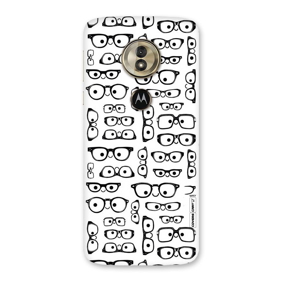 Nerdy Specs Back Case for Moto G6 Play