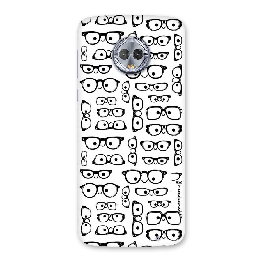 Nerdy Specs Back Case for Moto G6 Plus