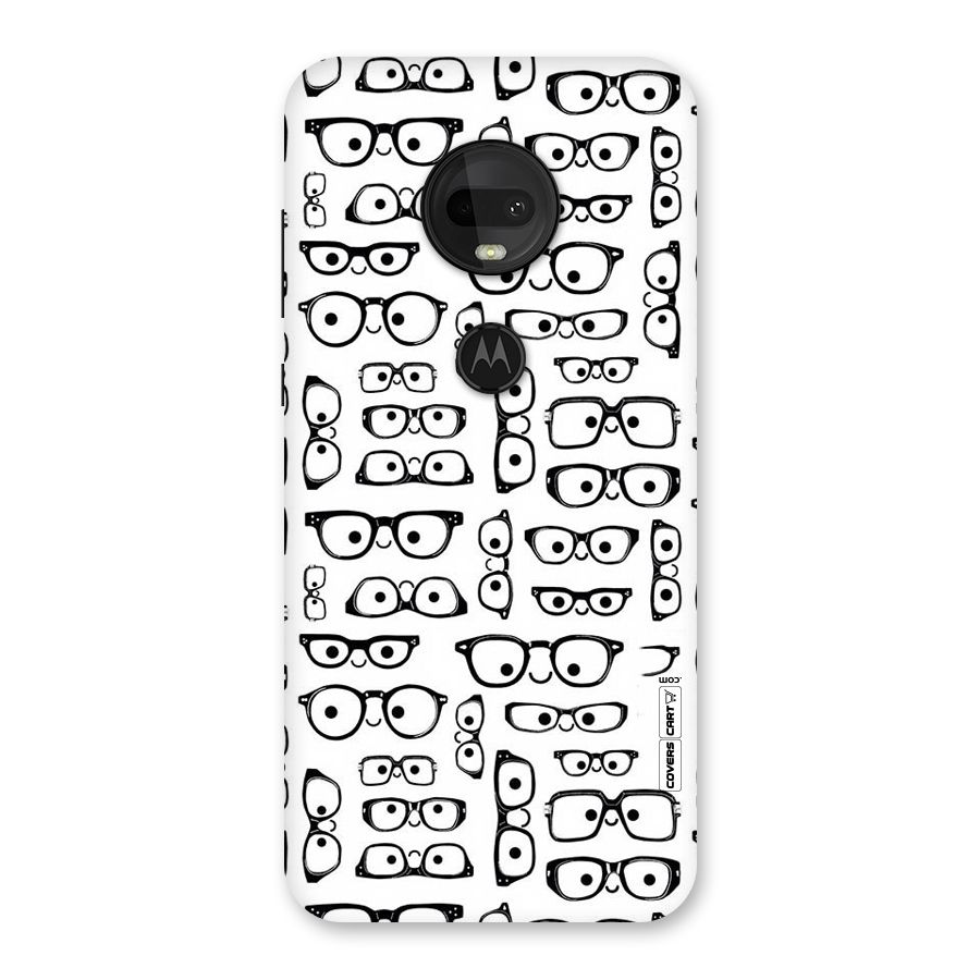 Nerdy Specs Back Case for Moto G7