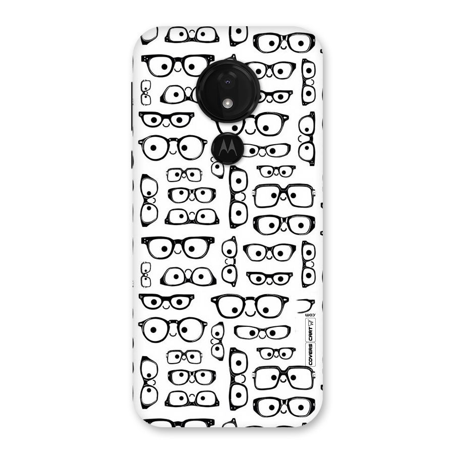 Nerdy Specs Back Case for Moto G7 Power