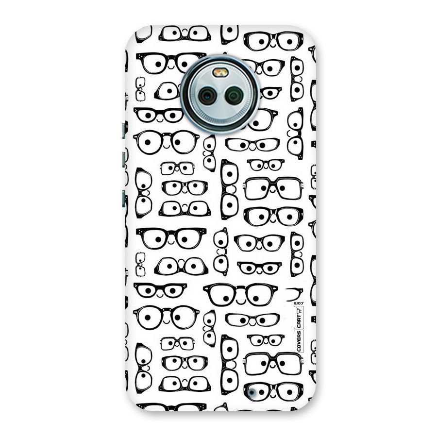 Nerdy Specs Back Case for Moto X4