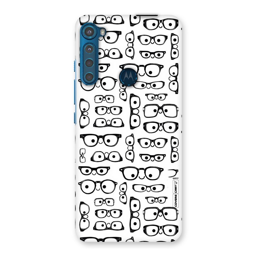 Nerdy Specs Back Case for Motorola One Fusion Plus