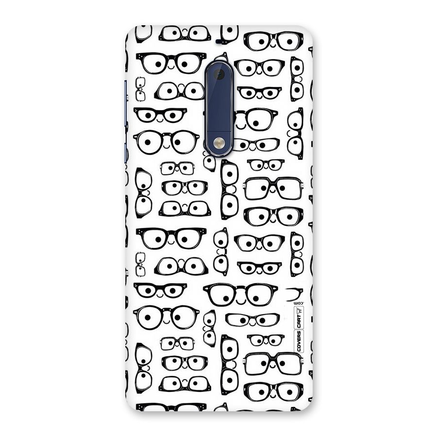 Nerdy Specs Back Case for Nokia 5