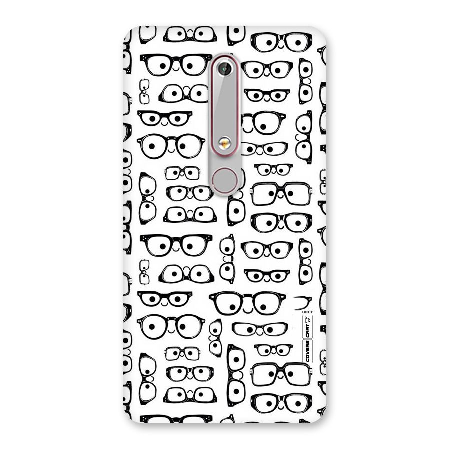 Nerdy Specs Back Case for Nokia 6.1