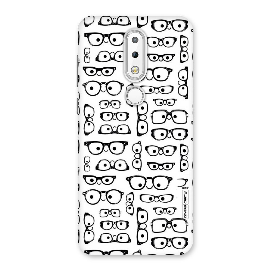 Nerdy Specs Back Case for Nokia 6.1 Plus