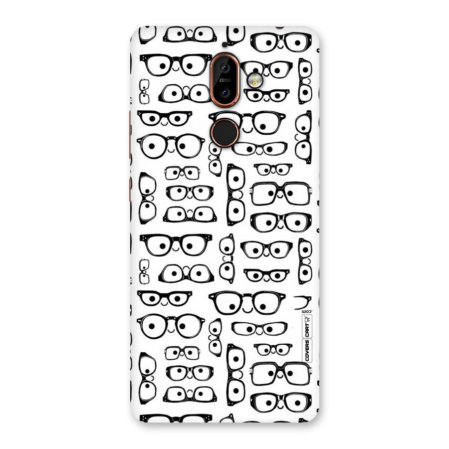 Nerdy Specs Back Case for Nokia 7 Plus