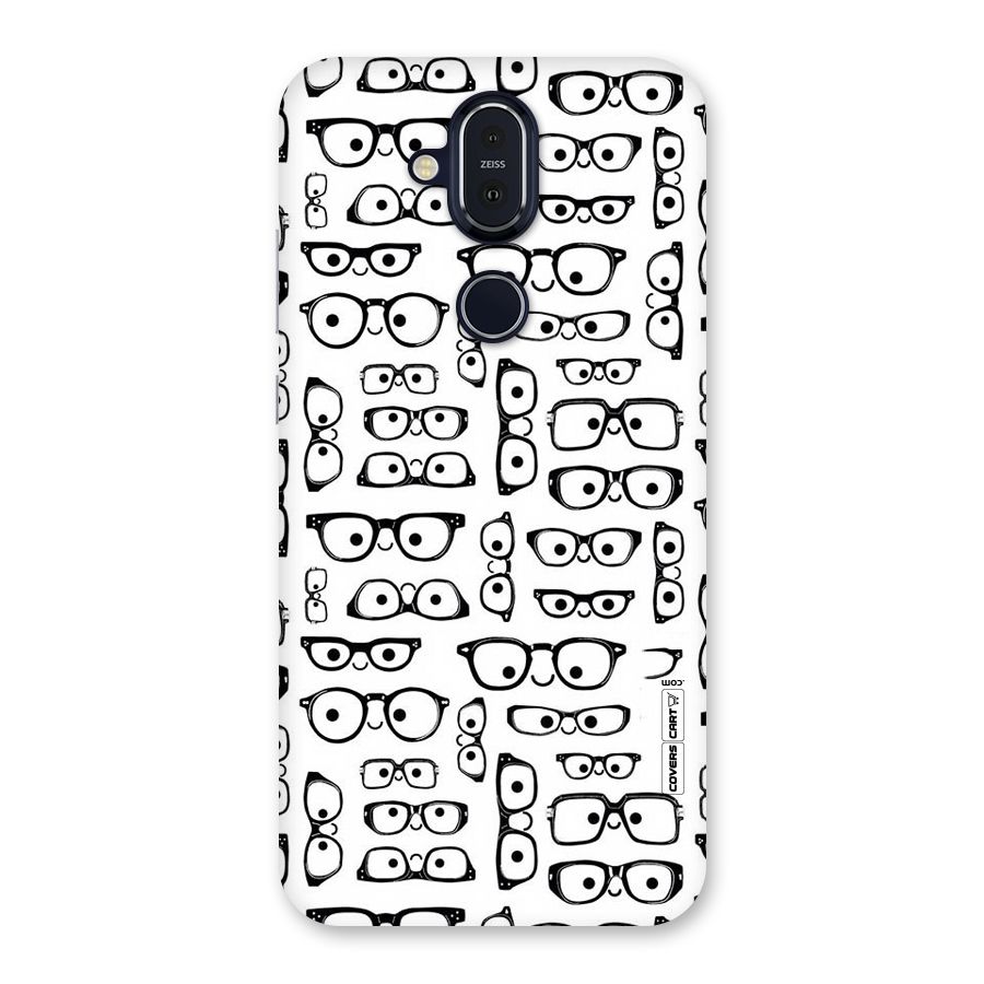Nerdy Specs Back Case for Nokia 8.1
