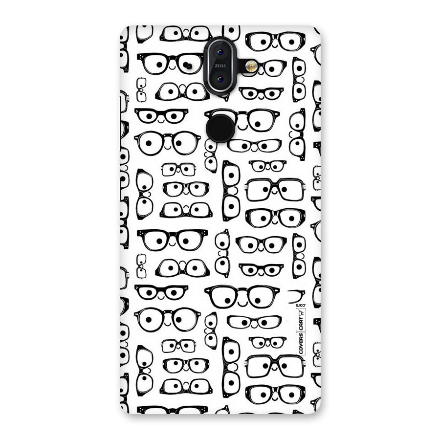 Nerdy Specs Back Case for Nokia 8 Sirocco