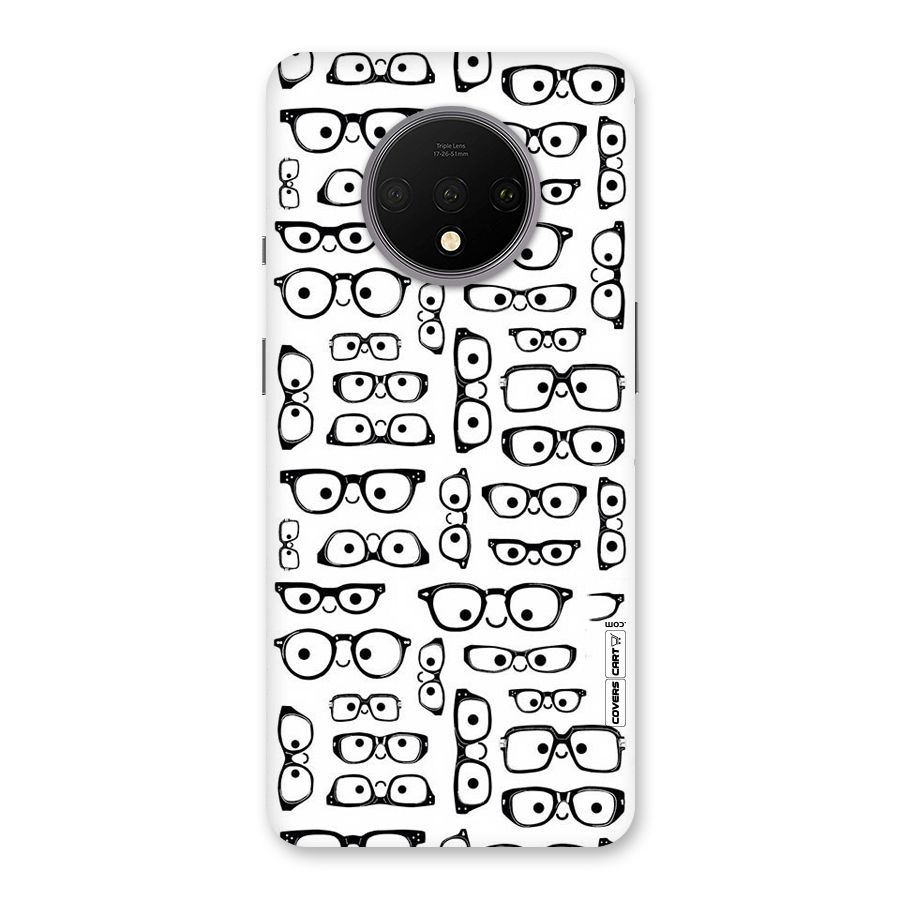 Nerdy Specs Back Case for OnePlus 7T