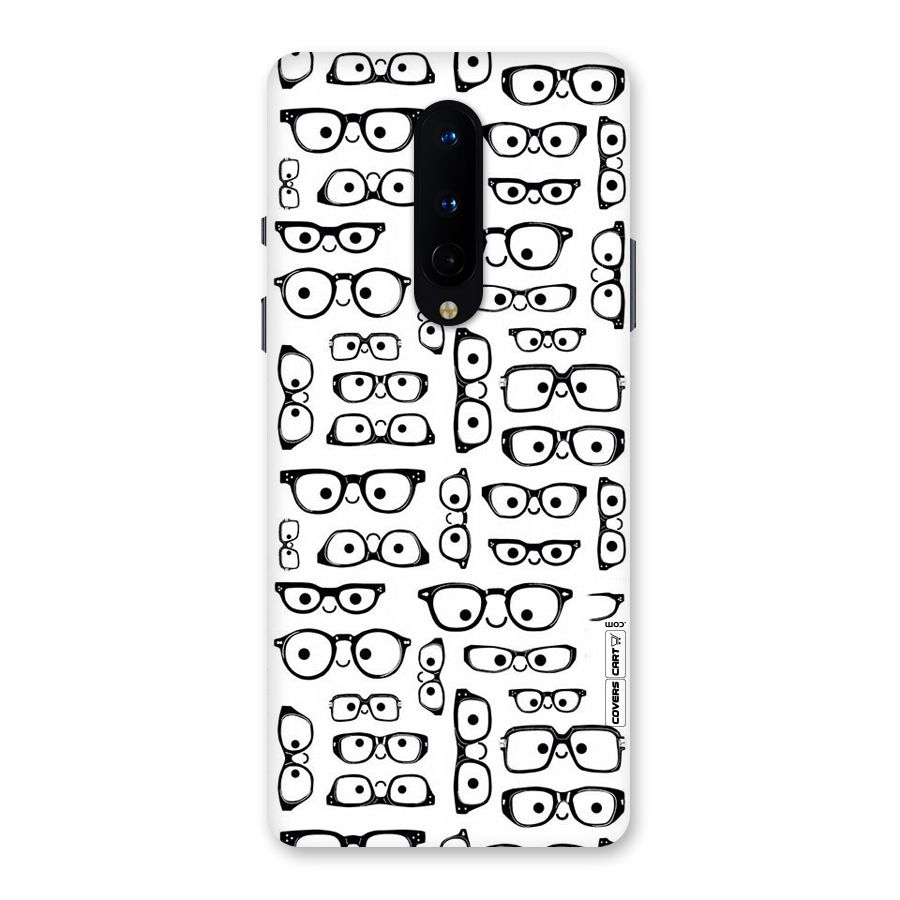 Nerdy Specs Back Case for OnePlus 8