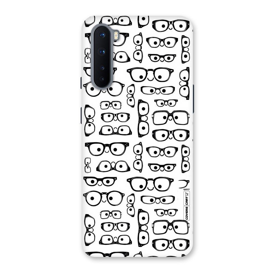 Nerdy Specs Back Case for OnePlus Nord