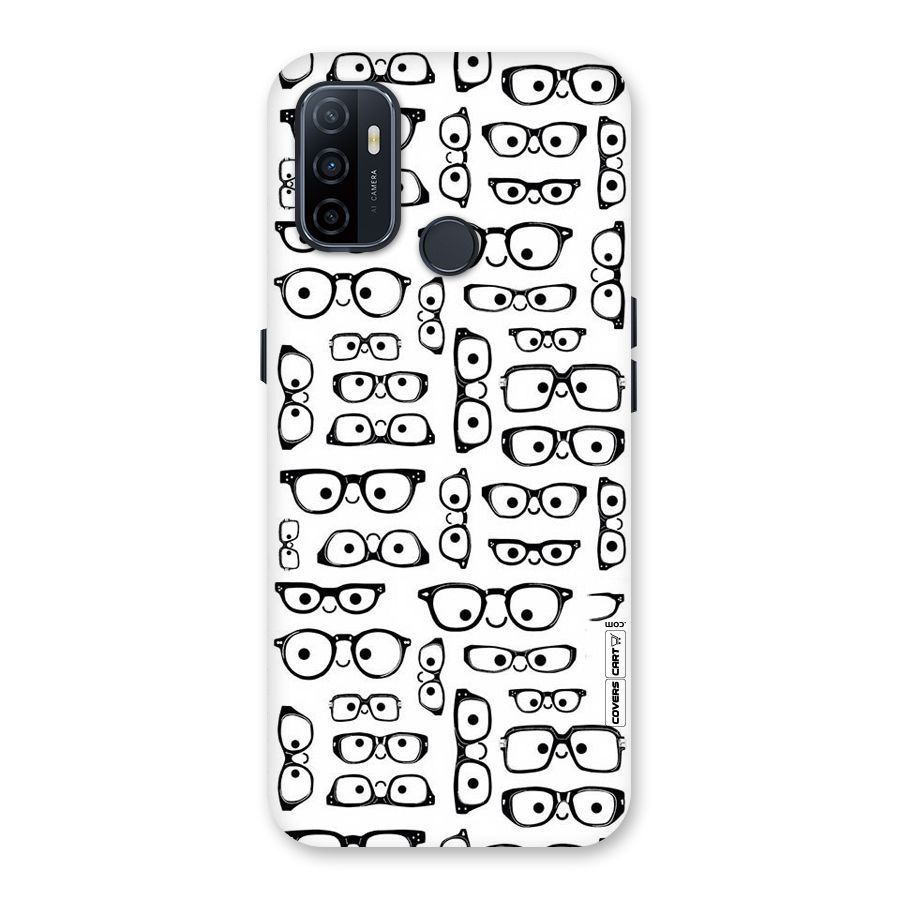 Nerdy Specs Back Case for Oppo A32