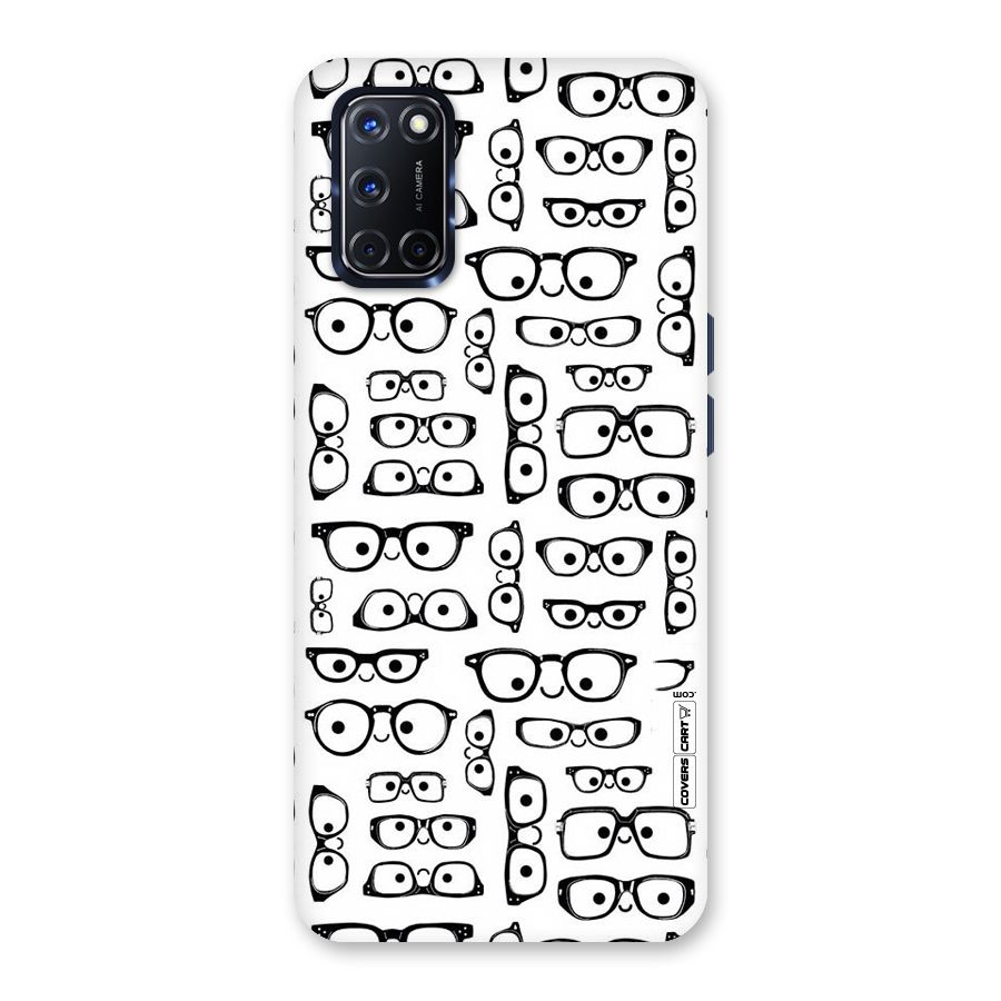 Nerdy Specs Back Case for Oppo A52