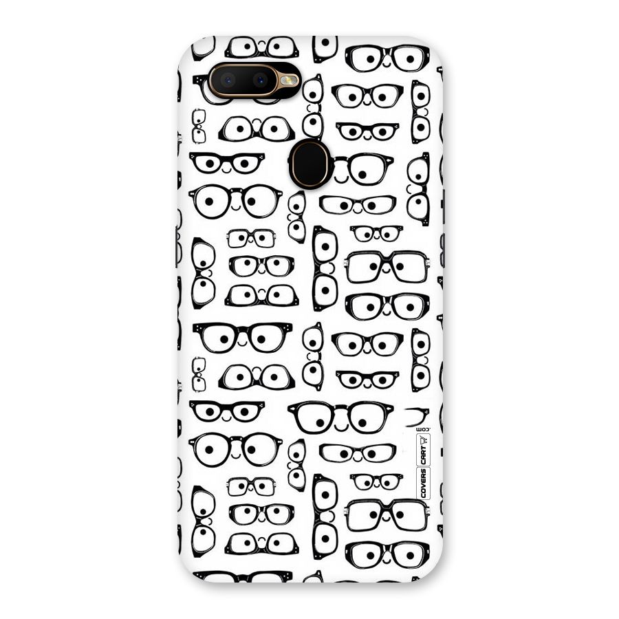 Nerdy Specs Back Case for Oppo A5s