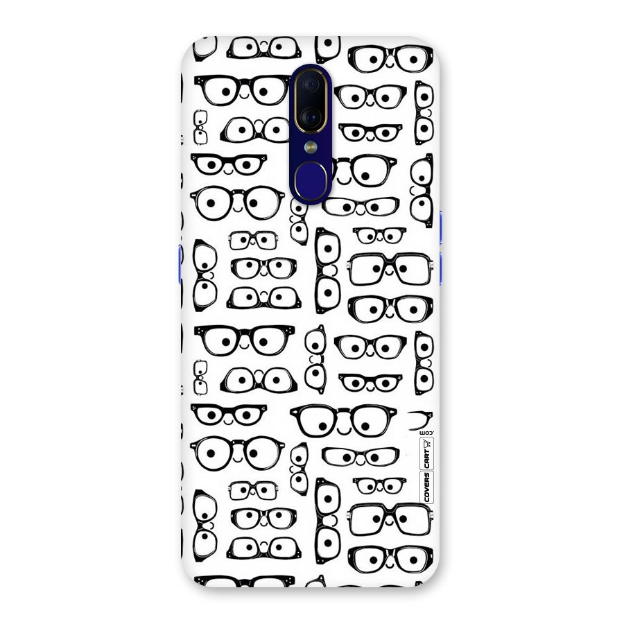 Nerdy Specs Back Case for Oppo A9
