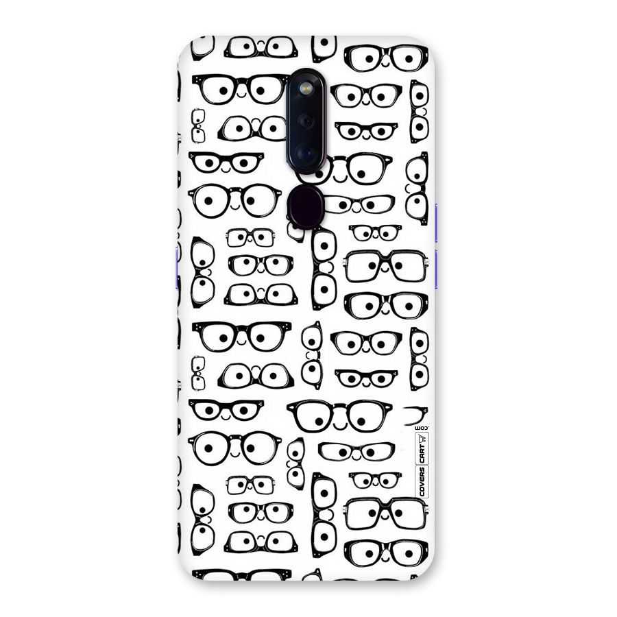 Nerdy Specs Back Case for Oppo F11 Pro